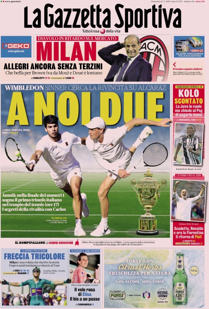 la gazzetta dello sport 072806775