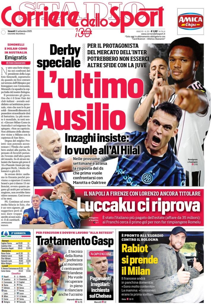 corriere dello sport 021207595