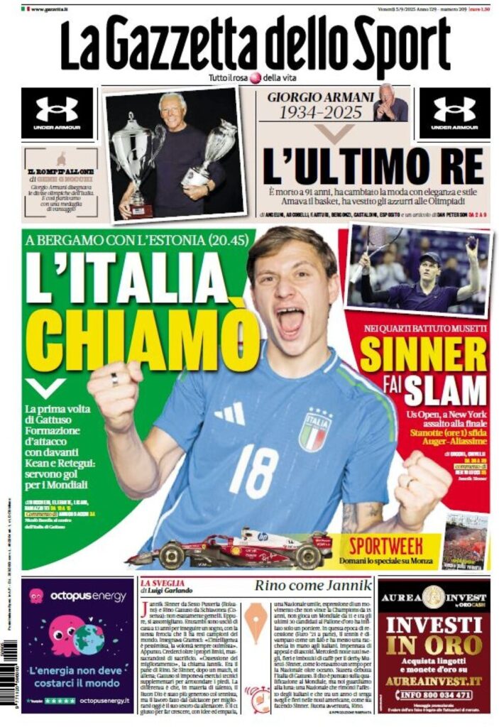 la gazzetta dello sport 020013072