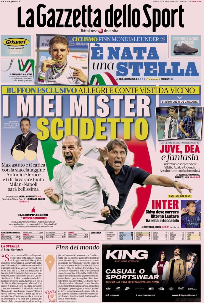 la gazzetta dello sport 073821671