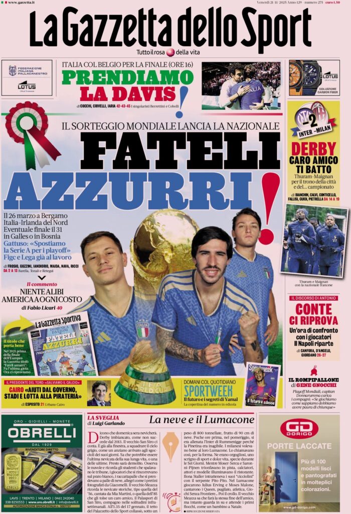 la gazzetta dello sport 061808co9
