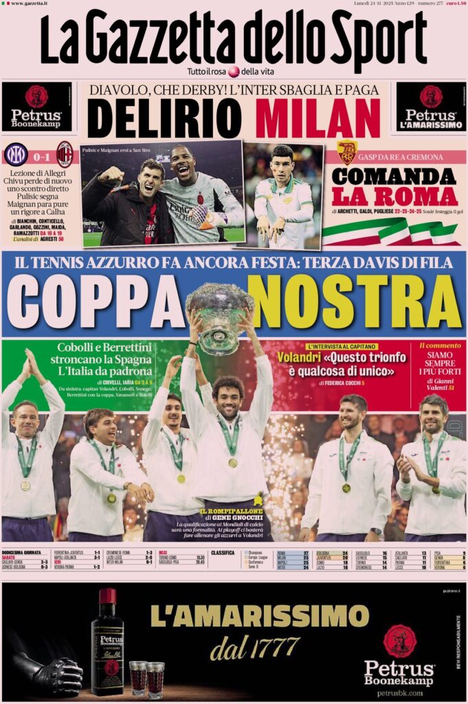 la gazzetta dello sport 06281585y