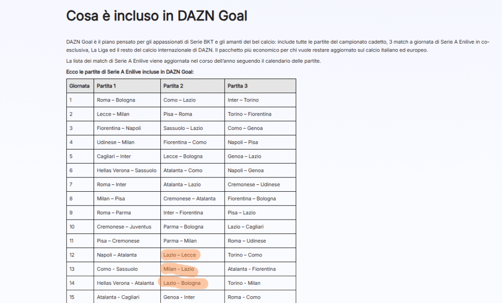 lazio lecce streaming 1