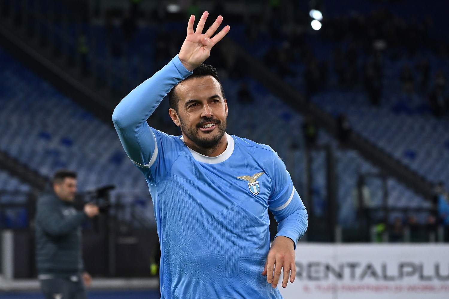 Pedro come simbolo della Lazio durante la protesta della tifoseria 21 Image Photo932075