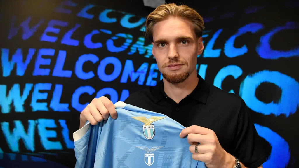 Taylor Lazio, le parole di Gullit e Van Basten sul centrocampista olandese 1 Taylorfoto sito ufficiale Lazio