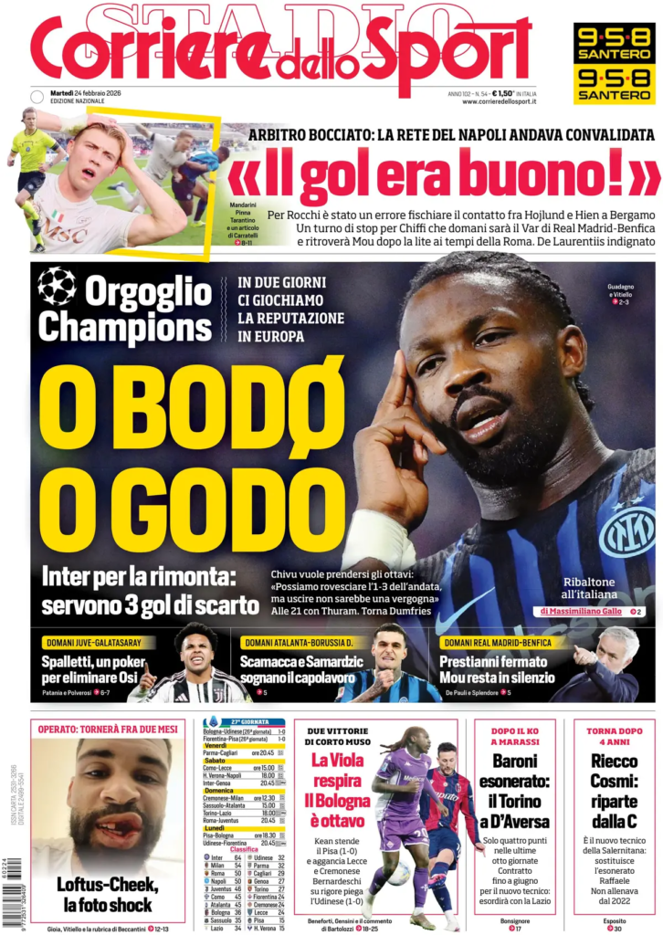 Rassegna stampa Lazio: prime pagine quotidiani sportivi - 24 febbraio 2026 23 image 31