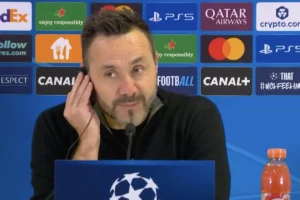 “Non lo accettiamo”: De Zerbi sotto accusa, al Tottenham è caos totale