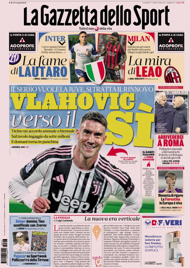 Rassegna stampa Lazio: prime pagine quotidiani sportivi - 13 marzo 2026 23 image 10