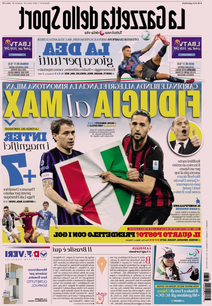 Rassegna stampa Lazio: prime pagine quotidiani sportivi - 10 marzo 2026 22 image 6