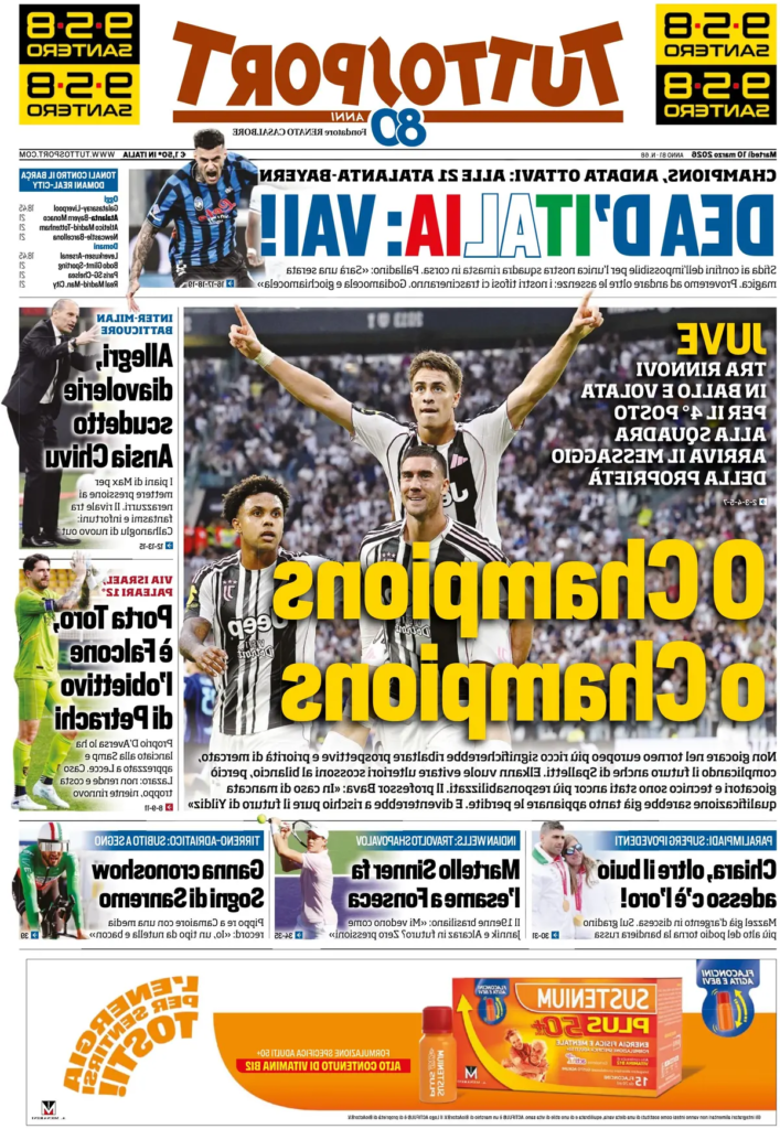 Rassegna stampa Lazio: prime pagine quotidiani sportivi - 10 marzo 2026 24 image 8