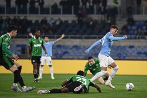 Lazio Sassuolo 2-1: una partita avvincente all’Olimpico termina grazie ad una rete di Marusic nel finale che regala i tre punti