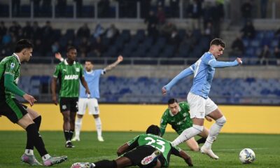 Lazio Sassuolo 1-1 LIVE: termina in parità la prima frazione all'Olimpico 24 lazio sassuolo