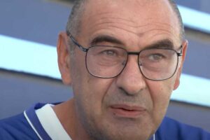 Ora è ufficiale, festa per Sarri: la notizia prima di Lazio-Udinese