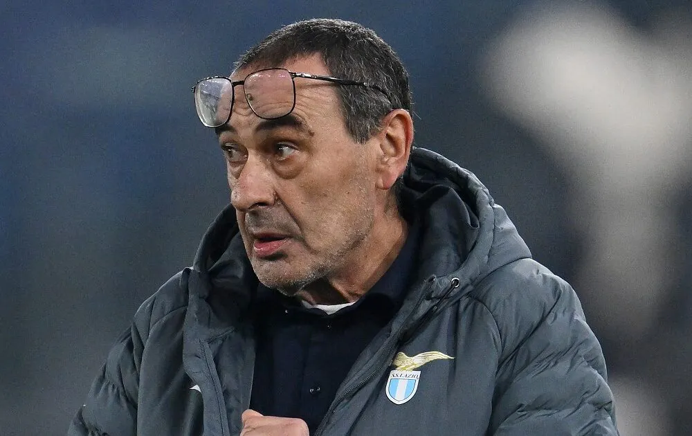 Conferenza stampa Sarri: «Mi sento parte integrante della Lazio! Auspico una reazione dei ragazzi nel derby» 21 conferenza sarri