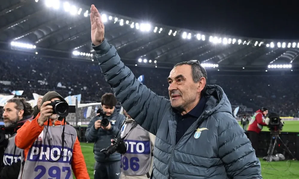 La Lazio Saluta Sarri: Un Nuovo Capitolo Biancoceleste si Apre La Lazio Saluta Sarri: Un Nuovo Capitolo Biancoceleste si Apre