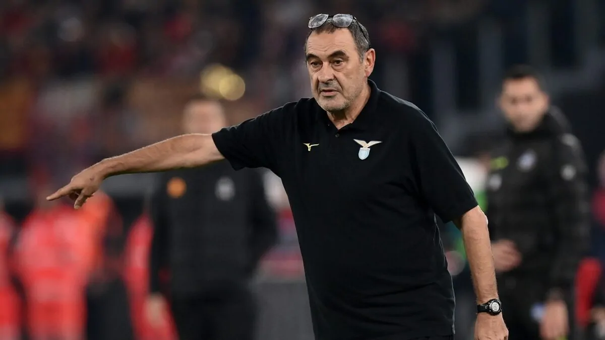 Melli: «La rosa non pecca di assenza di qualità bensì non ha stimoli. Sarri? Percepito come paladino» 21 Sarri AS1 0148 e1704610998993 2