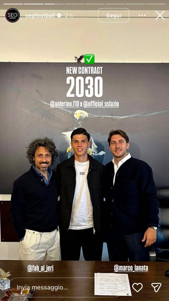 Farcomeni prosegue con la Lazio! Firmato il rinnovo di contratto - FOTO 22 WhatsApp Image 2026 05 07 at 17.43.51