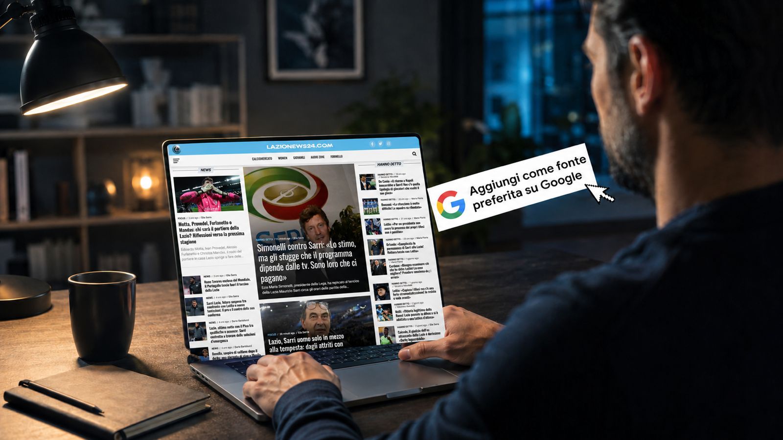 Google attiva le "Fonti preferite": così puoi seguire Lazio News 24 di più e meglio 21 lazio news 24 fonti preferite google