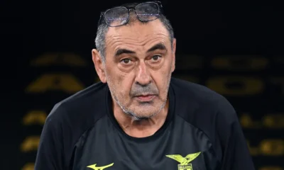 Napoli e Atalanta in pressing su Sarri: la Dea si fa avanti, contatti tra Giuntoli e il tecnico 24 sarri lazio 1