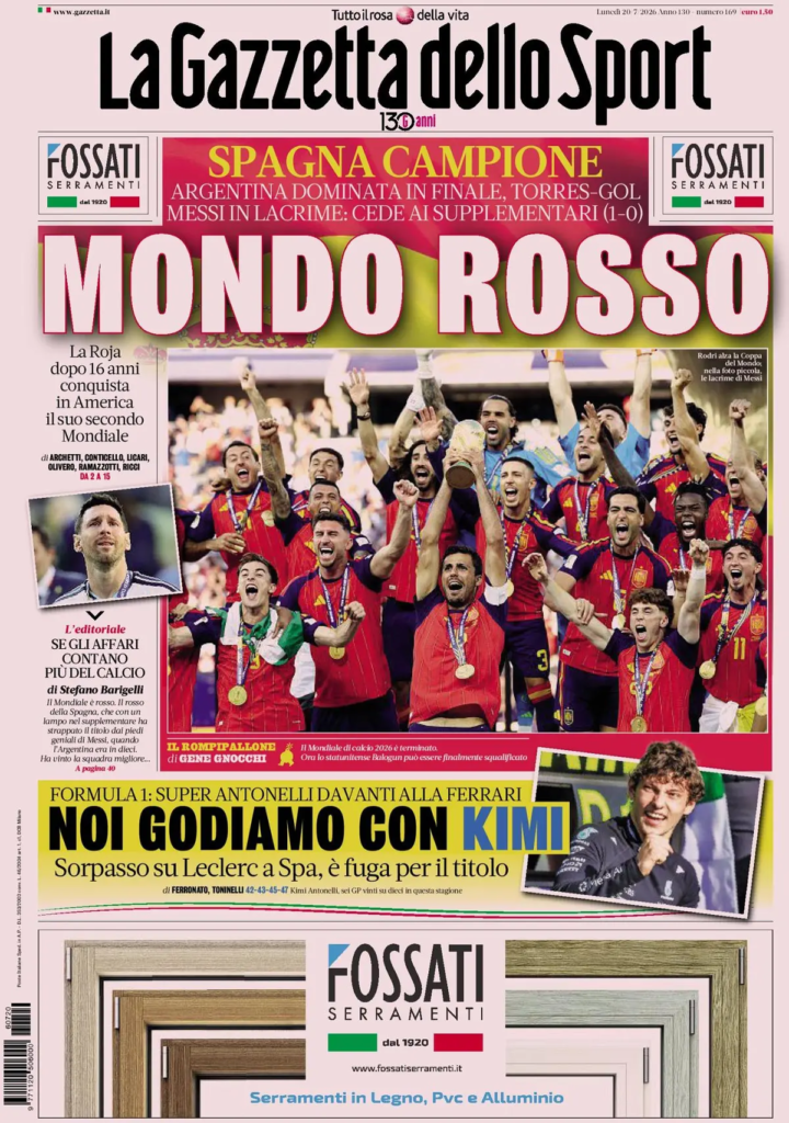 Rassegna stampa Lazio: prime pagine quotidiani sportivi - 20 luglio 2026 22 image 24