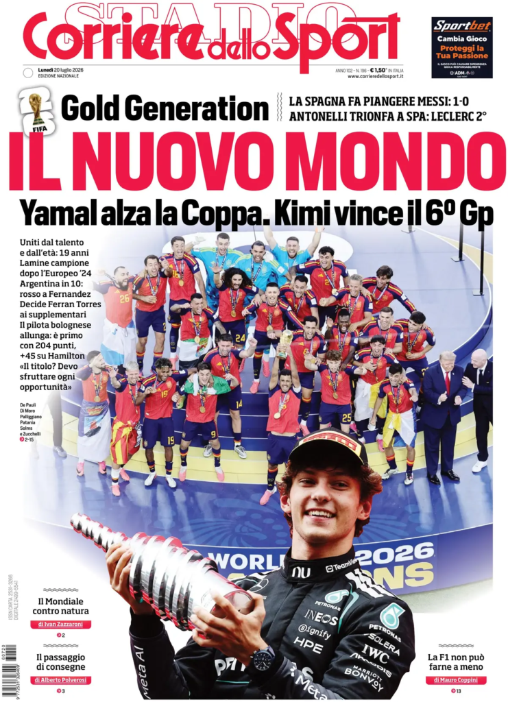 Rassegna stampa Lazio: prime pagine quotidiani sportivi - 20 luglio 2026 23 image 25