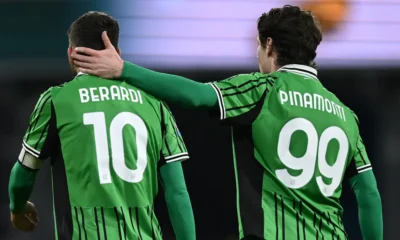 Pinamonti piace ancora alla Lazio, ma la pista è complicata: il Sassuolo alza il prezzo 22 Berardi Pinamonti