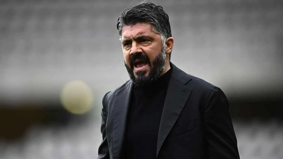 Conferenza stampa Gattuso: «Chapeau a Frattesi! L'obiettivo è soffrire il meno possibile. Marusic? Domani gli esami» 21 Gennaro Gattuso 1 e1779953643476 2 1 1