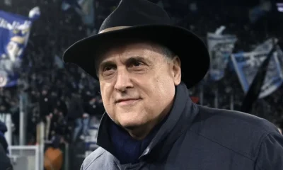 Ascoli Lazio, proteste biancocelesti contro Lotito poco prima dell'amichevole 24 Lotito 3 2