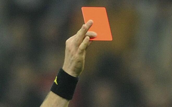 Giudice sportivo Lazio, il verdetto dopo la prima giornata di Serie A 21 cartellino rosso e1610643544564
