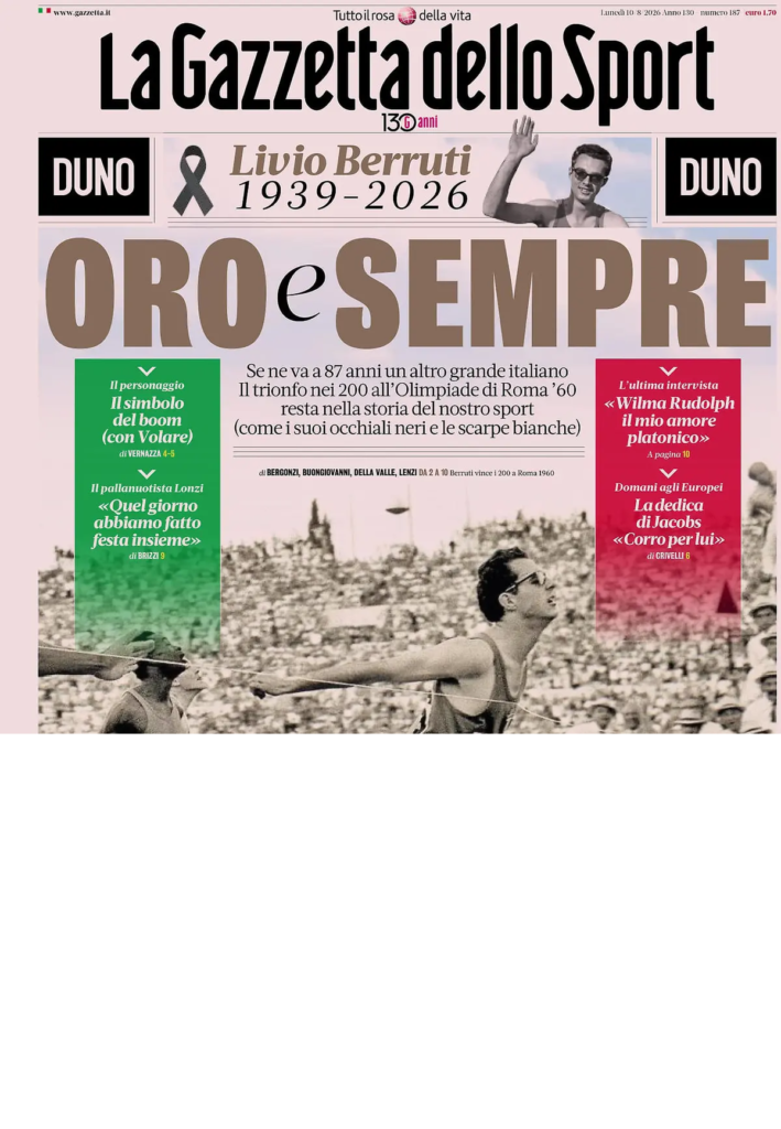 Rassegna stampa Lazio: prime pagine quotidiani sportivi - 10 agosto 2026 22 image 23