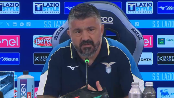 Conferenza stampa Gattuso Lazio