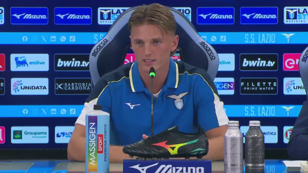 Conferenza stampa Gudmundsson Lazio 1 1