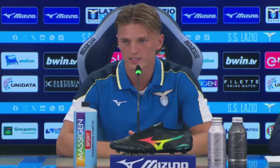 Favola Gudmundsson: impatto da urlo con la Lazio ed è subito il jolly di Gattuso 24 Conferenza stampa Gudmundsson Lazio 1