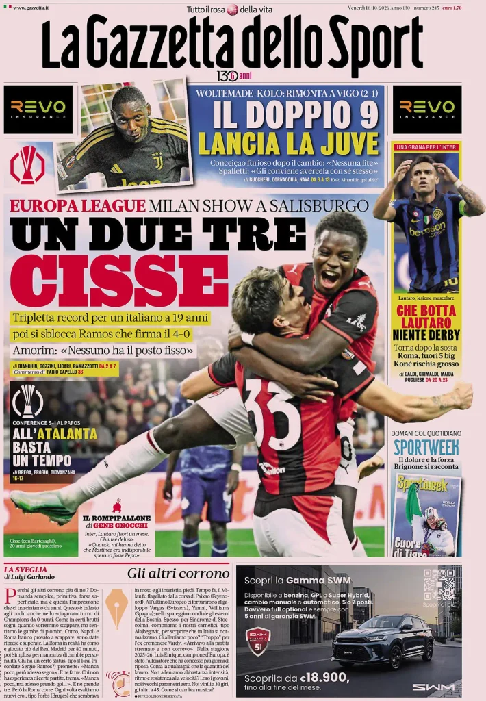 La gazzetta dello sport 031515t1j9jd5