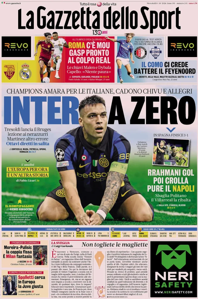La gazzetta dello sport 031830b7eaj63