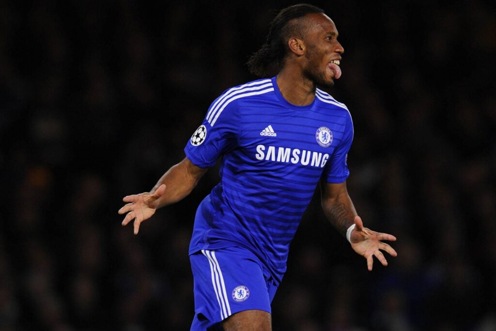 Campedelli: "Avevamo preso Drogba ma poi la Lazio..." 1 drogba esulta chelsea champions league ottobre 2014 ifa