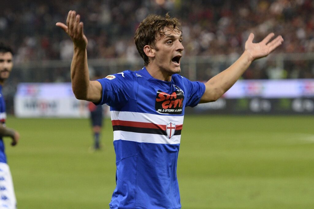 Lazio Sampdoria, Gabbiadini: «Non sarà per niente facile, giocano da tanti anni insieme» 1 gabbiadini esultanza first 2014