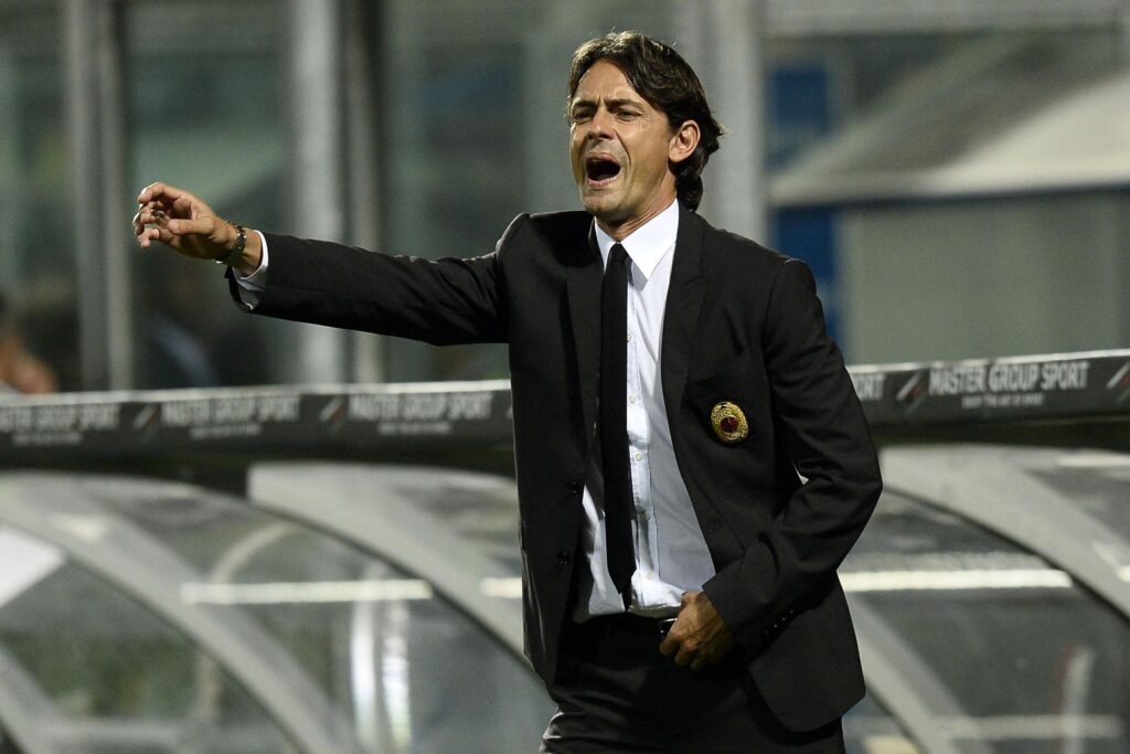 Filippo Inzaghi: «La Lazio gioca bene, la società confermi Simone» 1 inzaghi indicazioni milan agosto 2014 ifa
