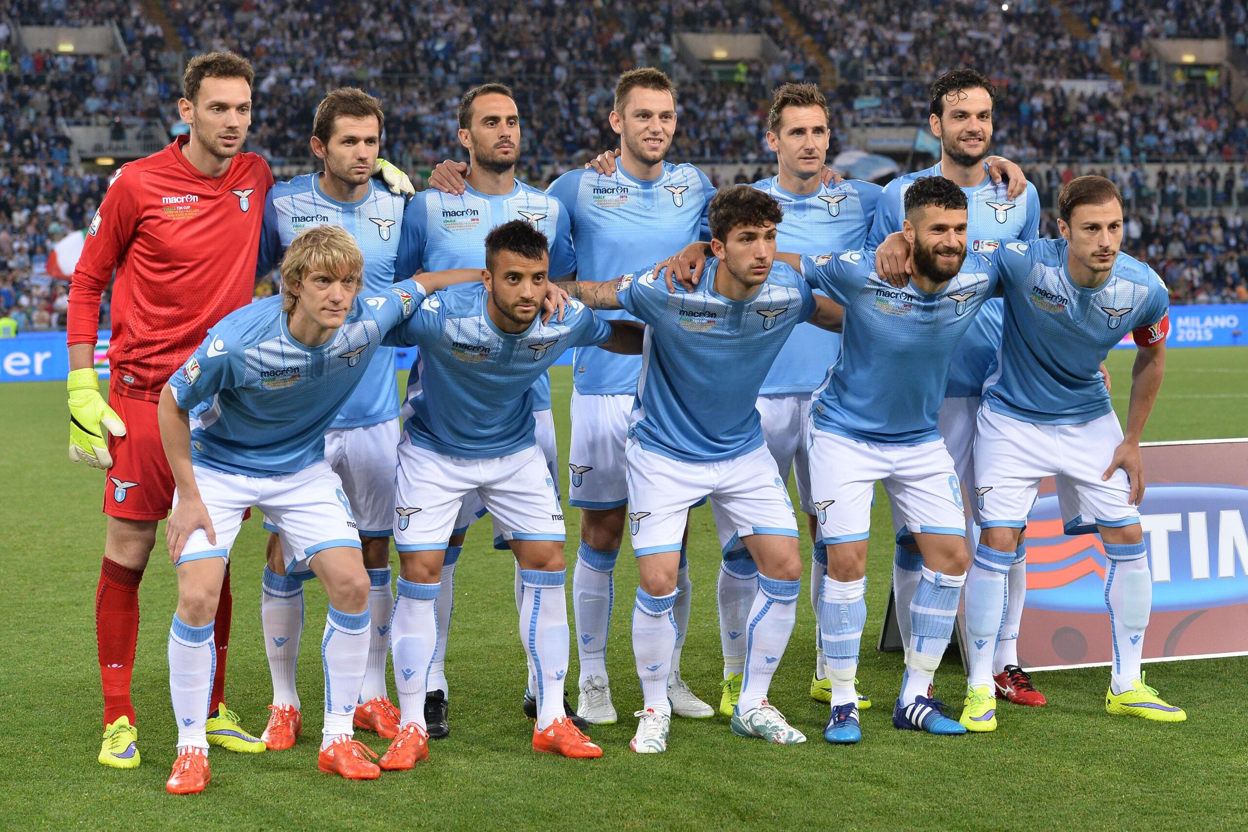 Federbet: "La Lazio rischia l'esclusione dalle Coppe", poi: "Nessun accanimento contro i biancocelesti". Il comunicato del club: "Impressioni meramente soggettive" 21 lazio squadra coppa italia maggio 2015 ifa scaled