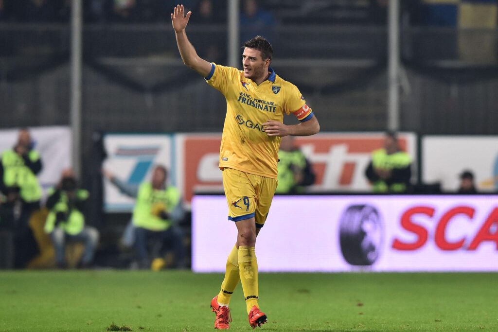 Ciofani: "Contro la Lazio vogliamo ripetere la gara dell'andata" 1 ciofani daniel esulta frosinone ottobre 2015 ifa