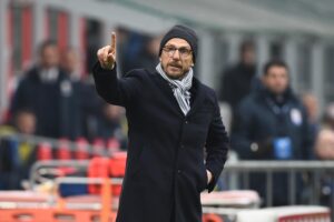 Di Francesco: «Troppi errori, ma la Lazio non ha meritato. Derby? La Roma ha molta più qualità»