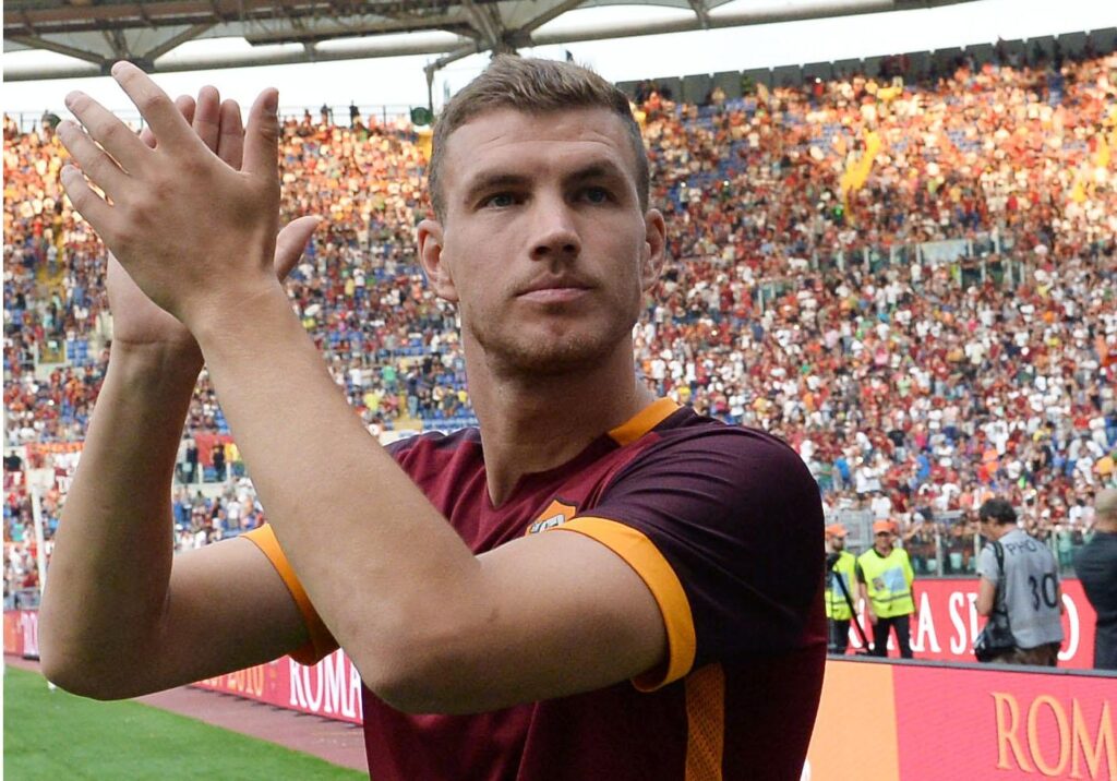 La carica di Dzeko: «Voglio portare lo scudetto a Roma». Poi sul derby... 1 dzeko-roma-lazio