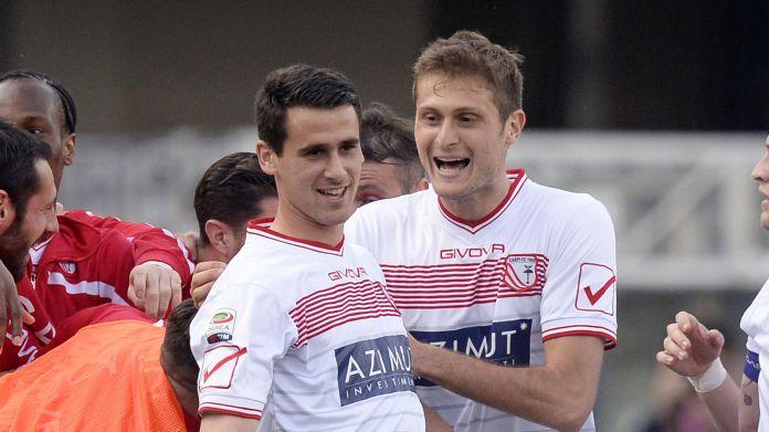 lasagna-esulta-carpi-marzo-2016-ifa calciomercato lazio
