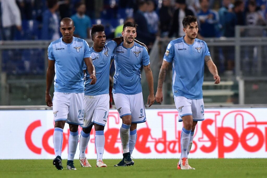 Lazio-Galatasaray, rissa nel pre partita di ieri tra giocatori biancocelesti. Il motivo... 1 lazio esultanza ottobre 2015 ifa