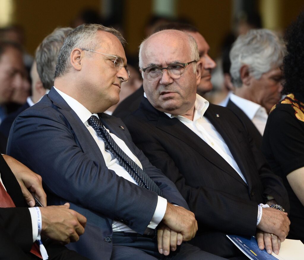 Tavecchio: «Mai subito nelle delibere l'influenza di Lotito» 1 lotito tavecchio luglio 2015 ifa