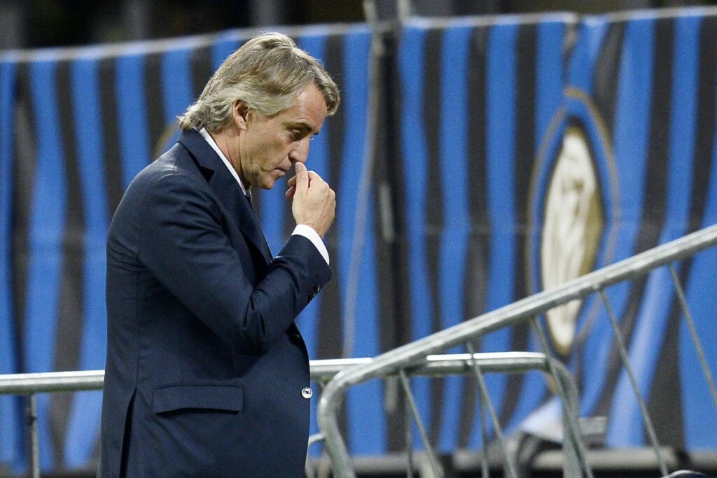 Castroman attacca Mancini: "Lasciai la Lazio per colpa sua, dava più peso ai soldi che al calcio" 1 mancini deluso inter settembre 2015 ifa