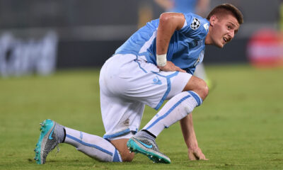 milinkovic savic disteso lazio champions league agosto 2015 ifa