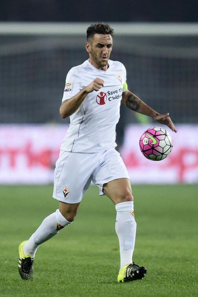 Fiorentina, Gonzalo Rodriguez: "Vincere per restare in alto. Noi penalizzati dal calendario" 1 rodriguez azione fiorentina away agosto 2015 ifa