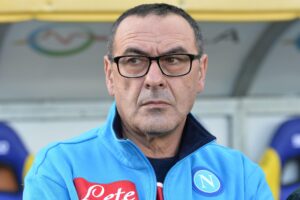 Sarri: «Stasera vittoria importante, la Lazio…»