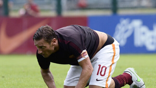 totti disteso roma luglio 2015 ifa